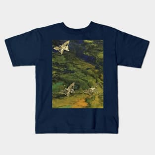 Abstract butterflys Kids T-Shirt